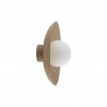 NOWOŚĆ 10936SLATE SABIA GLASS KINKIET 1XG9 Tk Lighting