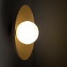 NOWOŚĆ 10936SLATE SABIA GLASS KINKIET 1XG9 Tk Lighting