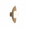 NOWOŚĆ 10936SLATE SABIA GLASS KINKIET 1XG9 Tk Lighting