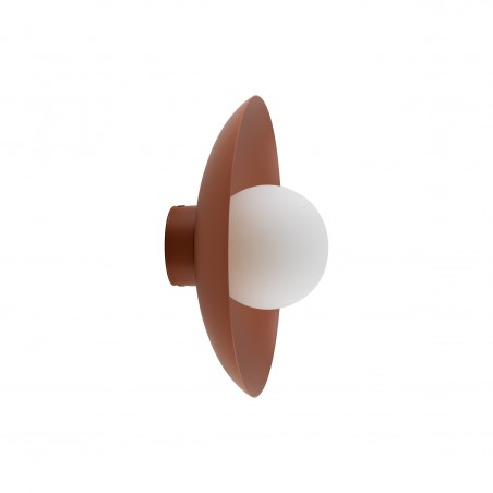 NOWOŚĆ 10937SLATE BRICK GLASS KINKIET 1XG9 Tk Lighting