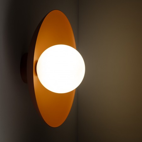 NOWOŚĆ 10937SLATE BRICK GLASS KINKIET 1XG9 Tk Lighting