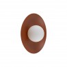 NOWOŚĆ 10937SLATE BRICK GLASS KINKIET 1XG9 Tk Lighting
