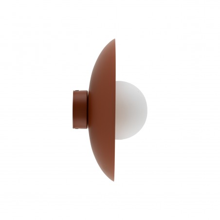 NOWOŚĆ 10937SLATE BRICK GLASS KINKIET 1XG9 Tk Lighting