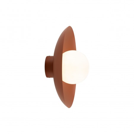 NOWOŚĆ 10937SLATE BRICK GLASS KINKIET 1XG9 Tk Lighting