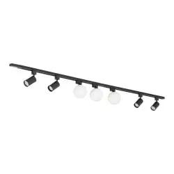 NOWOŚĆ 10502TRACER SET BLACK 63 Tk Lighting