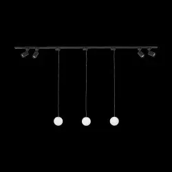 NOWOŚĆ 10615TRACER SET MARTIN BLACK 155 Tk Lighting