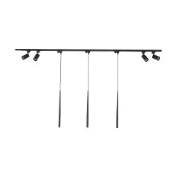 NOWOŚĆ 10616TRACER SET PIANO BLACK 156 Tk Lighting