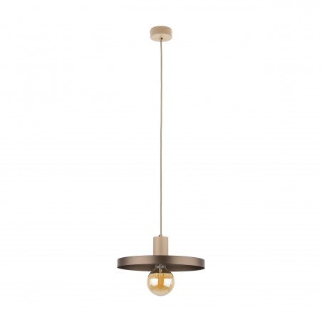 NOWOŚĆ 10757SILA SABIA BROWN 1XE27 LAMPA WISZĄCA 300 Tk Lighting