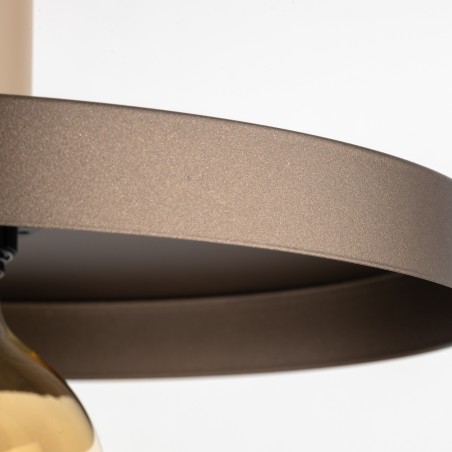 NOWOŚĆ 10757SILA SABIA BROWN 1XE27 LAMPA WISZĄCA 300 Tk Lighting