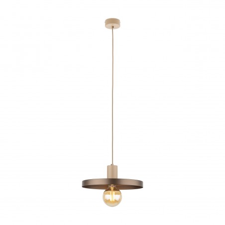 NOWOŚĆ 10757SILA SABIA BROWN 1XE27 LAMPA WISZĄCA 300 Tk Lighting