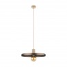 NOWOŚĆ 10758SILA SABIA BROWN 1XE27 LAMPA WISZĄCA 400 Tk Lighting