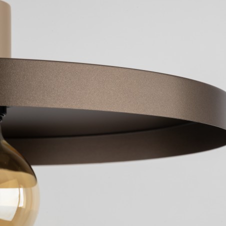 NOWOŚĆ 10758SILA SABIA BROWN 1XE27 LAMPA WISZĄCA 400 Tk Lighting