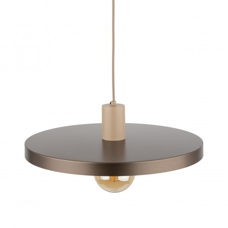 NOWOŚĆ 10758SILA SABIA BROWN 1XE27 LAMPA WISZĄCA 400 Tk Lighting