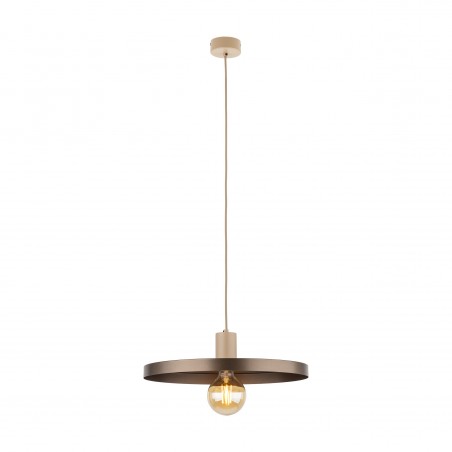 NOWOŚĆ 10758SILA SABIA BROWN 1XE27 LAMPA WISZĄCA 400 Tk Lighting