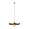 NOWOŚĆ 10758SILA SABIA BROWN 1XE27 LAMPA WISZĄCA 400 Tk Lighting