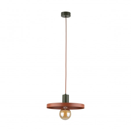 NOWOŚĆ 10749SILA GREEN BRICK 1XE27 LAMPA WISZĄCA 300 Tk Lighting