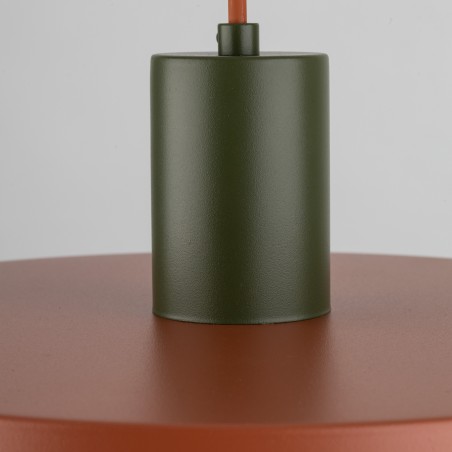 NOWOŚĆ 10749SILA GREEN BRICK 1XE27 LAMPA WISZĄCA 300 Tk Lighting