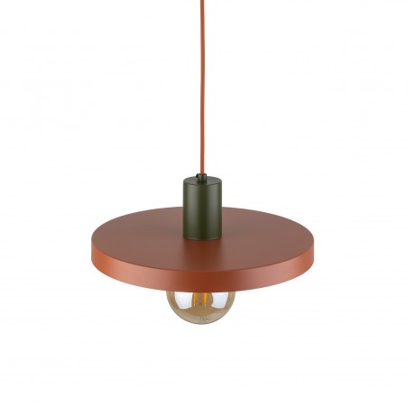 NOWOŚĆ 10749SILA GREEN BRICK 1XE27 LAMPA WISZĄCA 300 Tk Lighting