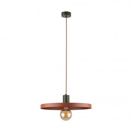NOWOŚĆ 10750SILA GREEN BRICK 1XE27 LAMPA WISZĄCA 400 Tk Lighting