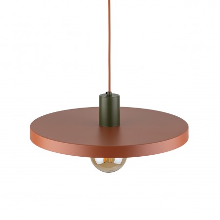 NOWOŚĆ 10750SILA GREEN BRICK 1XE27 LAMPA WISZĄCA 400 Tk Lighting