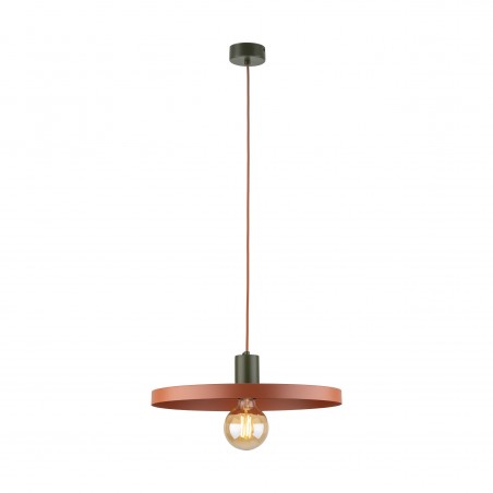 NOWOŚĆ 10750SILA GREEN BRICK 1XE27 LAMPA WISZĄCA 400 Tk Lighting