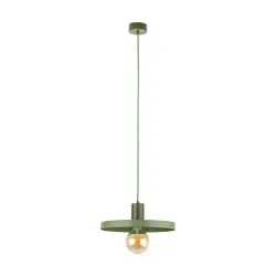 NOWOŚĆ 10761SILA GREEN PEAPOD 1XE27 LAMPA WISZĄCA 300 Tk Lighting