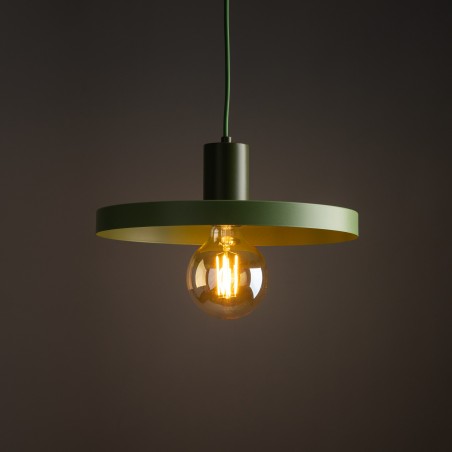 NOWOŚĆ 10761SILA GREEN PEAPOD 1XE27 LAMPA WISZĄCA 300 Tk Lighting