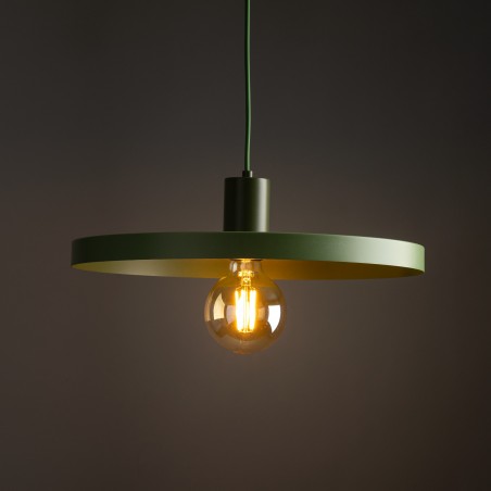 NOWOŚĆ 10762SILA GREEN PEAPOD 1XE27 LAMPA WISZĄCA 400 Tk Lighting