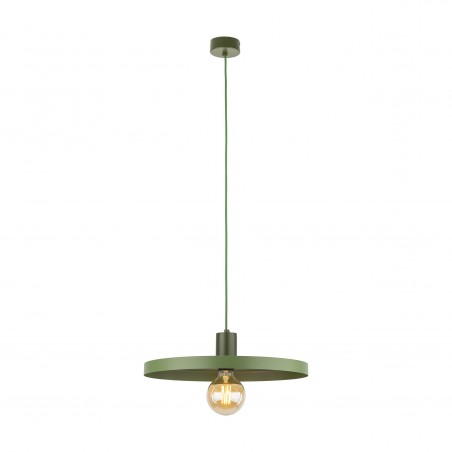 NOWOŚĆ 10762SILA GREEN PEAPOD 1XE27 LAMPA WISZĄCA 400 Tk Lighting