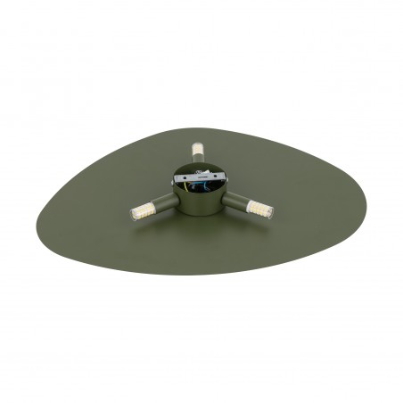 NOWOŚĆ 10707STONE GREEN KINKIET 3 Tk Lighting