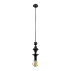 NOWOŚĆ 10871TOWER BLACK LAMPA WISZACA 1XE27 Tk Lighting