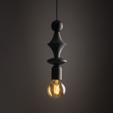 NOWOŚĆ 10871TOWER BLACK LAMPA WISZACA 1XE27 Tk Lighting