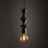 NOWOŚĆ 10871TOWER BLACK LAMPA WISZACA 1XE27 Tk Lighting