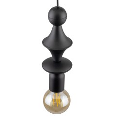 NOWOŚĆ 10871TOWER BLACK LAMPA WISZACA 1XE27 Tk Lighting