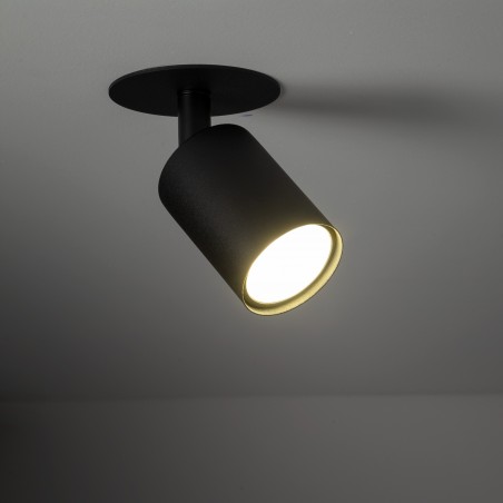 NOWOŚĆ 10798NEX BLACK 1XGU10 KINKIET PODTYNKOWY Tk Lighting