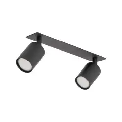 NOWOŚĆ 10799NEX BLACK 2XGU10 LAMPA SUFITOWA PODTYNKOWA Tk Lighting