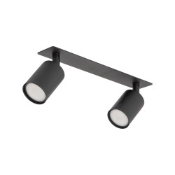 NOWOŚĆ 10799NEX BLACK 2XGU10 LAMPA SUFITOWA PODTYNKOWA Tk Lighting