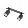 NOWOŚĆ 10799NEX BLACK 2XGU10 LAMPA SUFITOWA PODTYNKOWA Tk Lighting