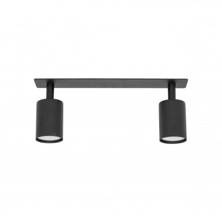 NOWOŚĆ 10799NEX BLACK 2XGU10 LAMPA SUFITOWA PODTYNKOWA Tk Lighting