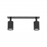 NOWOŚĆ 10799NEX BLACK 2XGU10 LAMPA SUFITOWA PODTYNKOWA Tk Lighting