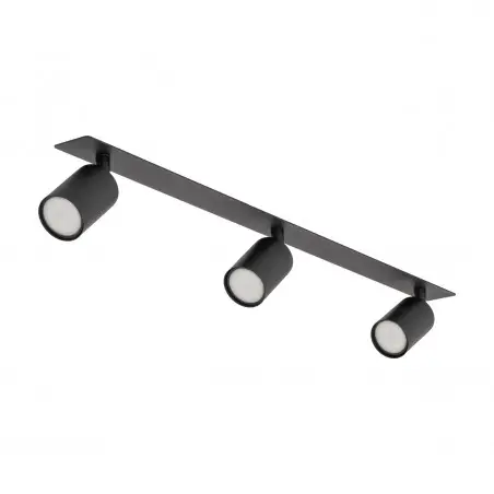 NOWOŚĆ 10800NEX BLACK 3XGU10 LAMPA SUFITOWA PODTYNKOWA Tk Lighting
