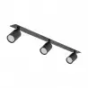 NOWOŚĆ 10800NEX BLACK 3XGU10 LAMPA SUFITOWA PODTYNKOWA Tk Lighting