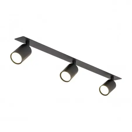 NOWOŚĆ 10800NEX BLACK 3XGU10 LAMPA SUFITOWA PODTYNKOWA Tk Lighting