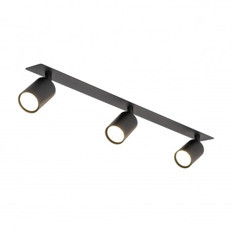 NOWOŚĆ 10800NEX BLACK 3XGU10 LAMPA SUFITOWA PODTYNKOWA Tk Lighting