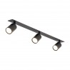 NOWOŚĆ 10800NEX BLACK 3XGU10 LAMPA SUFITOWA PODTYNKOWA Tk Lighting