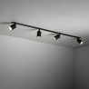 NOWOŚĆ 10801NEX BLACK 4XGU10 LAMPA SUFITOWA PODTYNKOWA Tk Lighting