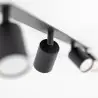 NOWOŚĆ 10801NEX BLACK 4XGU10 LAMPA SUFITOWA PODTYNKOWA Tk Lighting