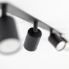 NOWOŚĆ 10801NEX BLACK 4XGU10 LAMPA SUFITOWA PODTYNKOWA Tk Lighting