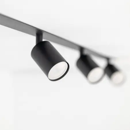 NOWOŚĆ 10801NEX BLACK 4XGU10 LAMPA SUFITOWA PODTYNKOWA Tk Lighting