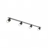 NOWOŚĆ 10801NEX BLACK 4XGU10 LAMPA SUFITOWA PODTYNKOWA Tk Lighting